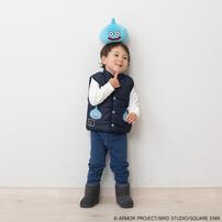 ドラクエベビー＆キッズ ベスト(ネイビー×約80cm)