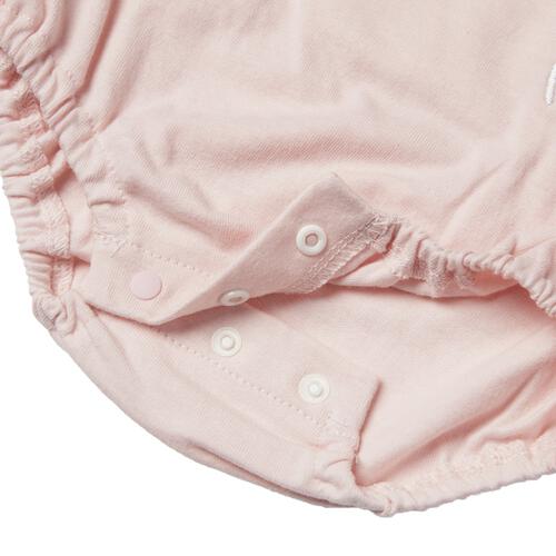 星のカービィ 半袖ボディースーツ 顔ドッカン 天竺 ピンク&times;80cm ベビーザらス限定