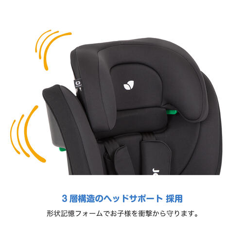 KATOJI カトージ Joie エレベート R129 シェール チャイルド＆ジュニアシート ロングユース R129適合 ドリンクホルダー付き 15ヵ月～12歳頃まで