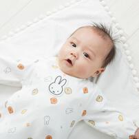 miffy ミッフィー フィットオール イエロー 50-60cm