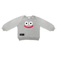 ドラクエベビー＆キッズ スウェットシャツ メタルスライム(グレー×95cm)