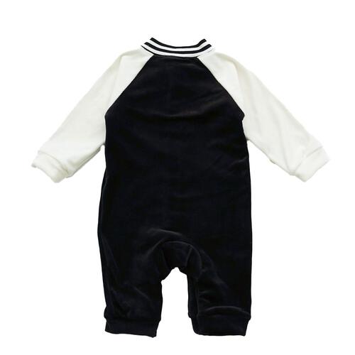 Champion チャンピオン スタジャン風カバーオール ブラック×80cmベビーザらス限定