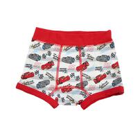 Disney ディズニー カーズ  3枚組ボクサーパンツ レッド&times;100cm