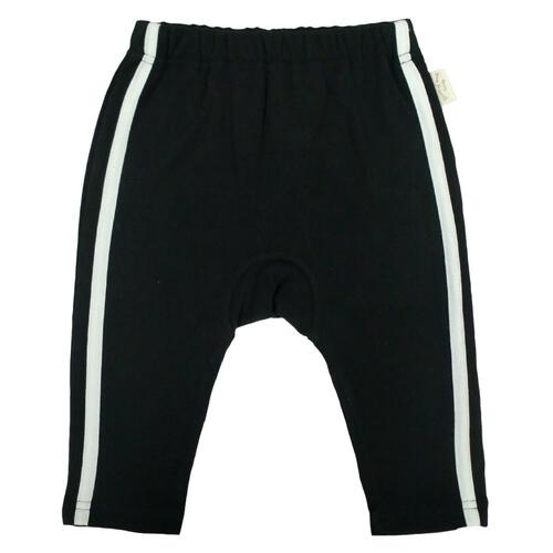 モンキーパンツ 両面起毛 ブラック×90cm