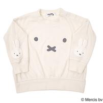 ミッフィーソデアップリケトレーナー ナチュラル×90cm ベビーザらス限定