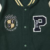 POLO BCS スタジャン風ロンパース グリーン×70cm ベビーザらス限定