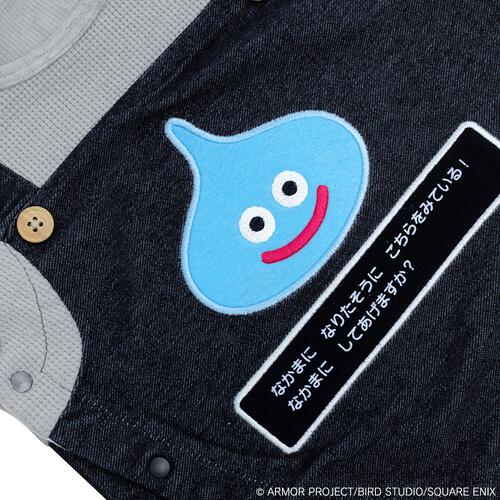 ドラクエベビー＆キッズ 長袖ロンパースサロペット風(ネイビー×約80cm) ベビーザらス限定