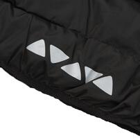 RAT-A-TATR ラッタッター 中綿 ジャケット ブラック×90cm