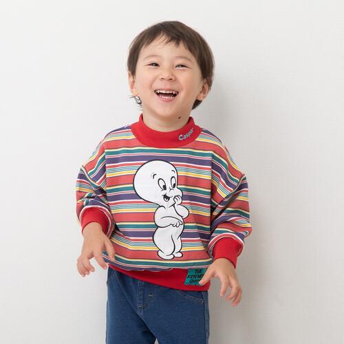 【Universal × chimajiro0730さん】 キャスパー ボーダートレーナー レッド×80cm