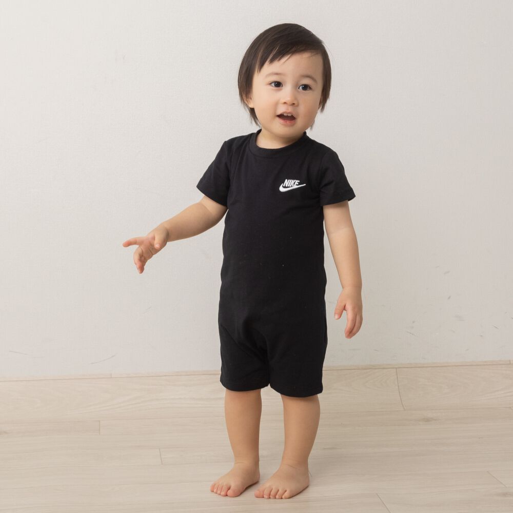 NIKE ベビーロンパース 66N848-023 ブラック×85cm | Babies