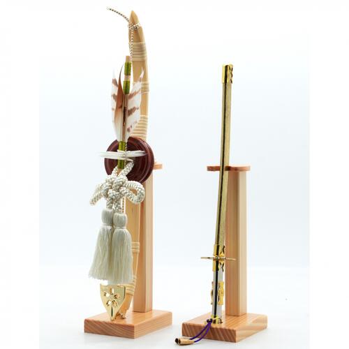 【五月人形】兜収納飾り「伊達政宗麻の葉柄木目調」（536691）トイザらス・ベビーザらス限定【メーカー直送】