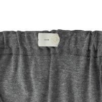 ルームパンツ スムース ウエストアジャスター付き チャコール&times;L-LL