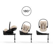 cybex サイベックス クラウドG3（アーモンドベージュ＋）トラベルシステム 新生児〜24カ月頃まで