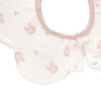 360度スタイ 2枚組 うさぎ柄(ピンク×Free) ベビーザらス限定