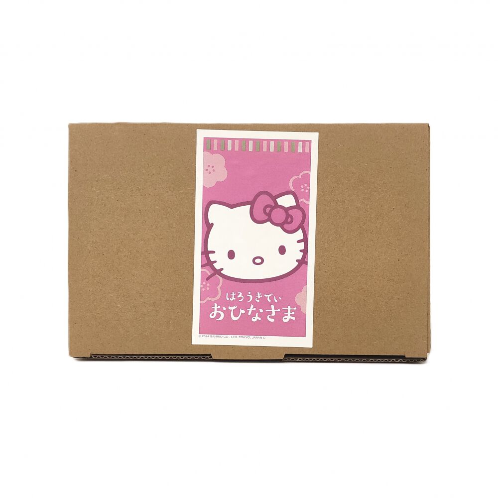 ハローキティ 磁器ひな人形（183233）雛人形 間口17cm お雛さま お雛様