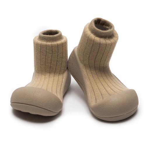 アティパス パレット ベビーソックスシューズ 12.5cm PALLET ミディアムベージュ