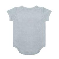 ドラクエベビー＆キッズ パイル半袖ボディスーツ メタルスライム(グレー×80cm) ベビーザらス限定