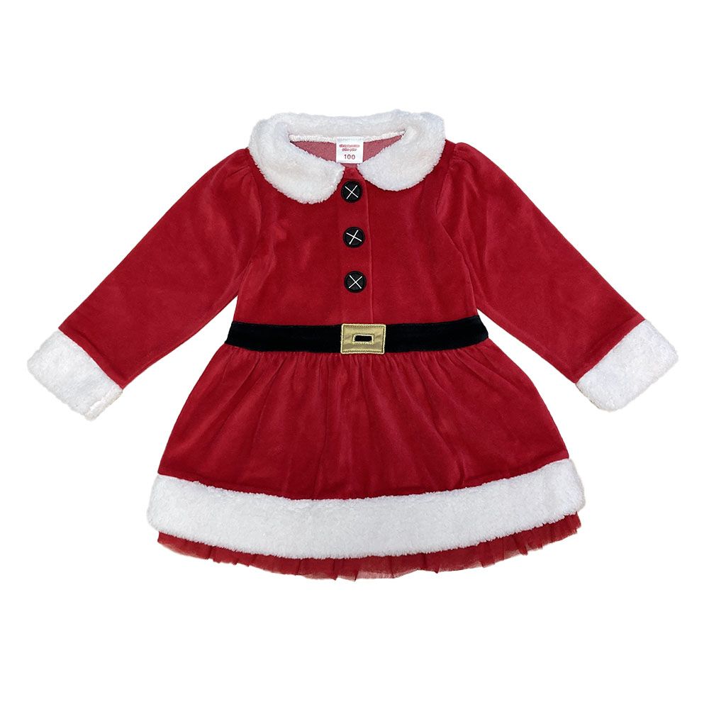 ブラックフライデー第1弾】クリスマスワンピース 女の子 キッズ 子供