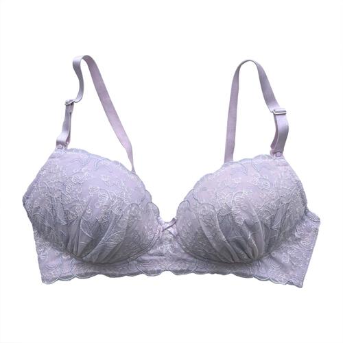 Petit jouet for maternity プティジュエット ベベシェリ 授乳ブラ スズラン(ラベンダー×L MU) ベビーザらス限定