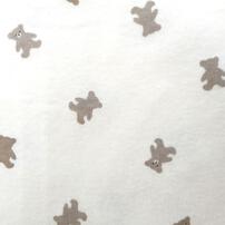 オーガニック 新生児肌着5枚組 くま(ナチュラル&times;50-60cm) ベビーザらス限定