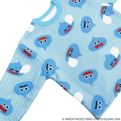 ドラクエベビー＆キッズ キルトパジャマ スライムぴぴぴ(ブルー×約100cm) ベビーザらス限定