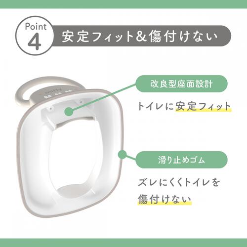 ミッフィー らくピカファースト補助便座