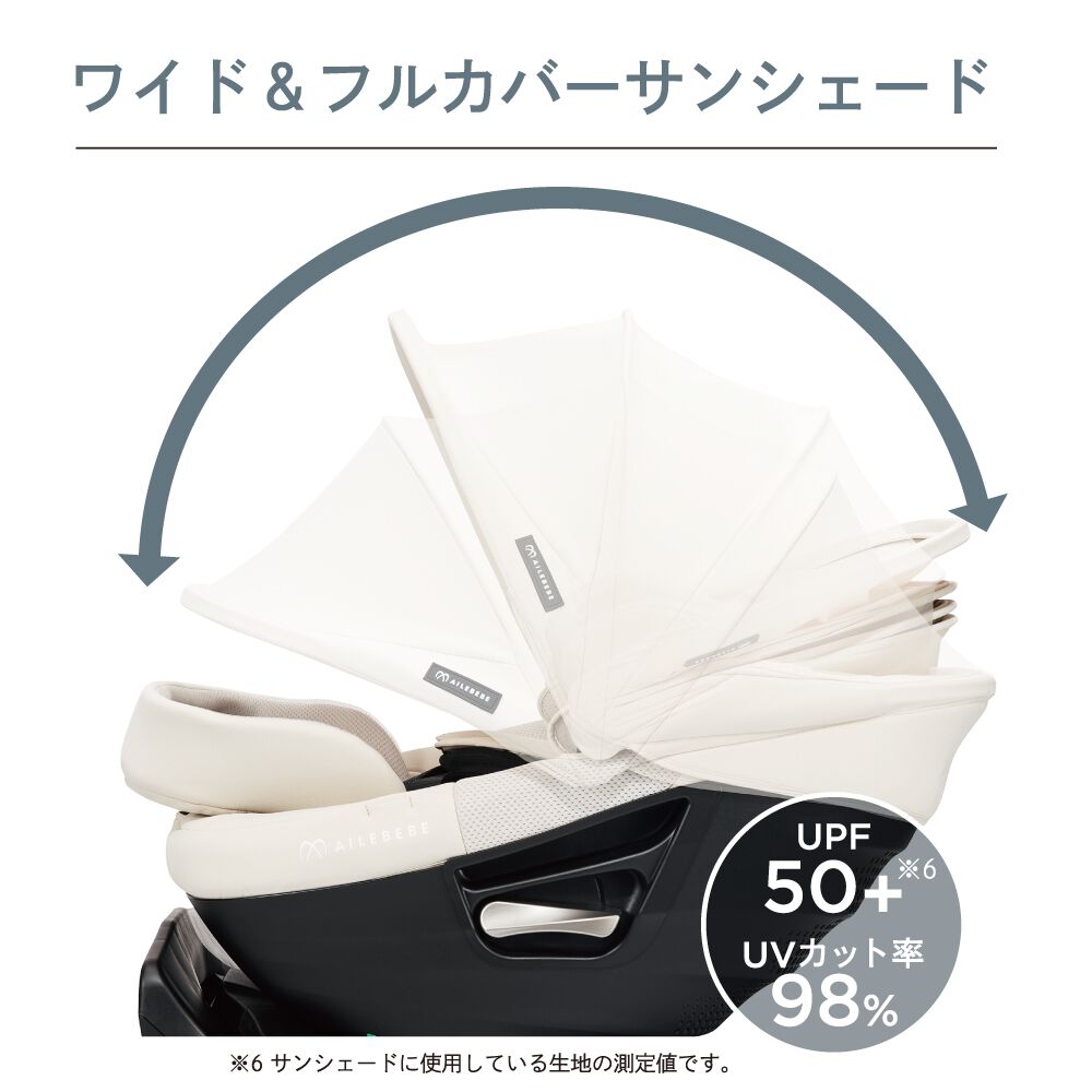 カーメイト エールベベ クルットスライドF(オフホワイト