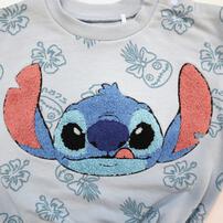 ディズニー 長袖さがらボディスーツ ドッカン スティッチ(ブルー×80cm) ベビーザらス限定