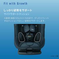 Aprica アップリカ フォームフィット ネクスト (ステラネイビー) チャイルド＆ジュニアシート ISOFIX固定 R129適合 成長にフィット 衝撃軽減サイドシールド 速乾性メッシュシート 1才頃～12才頃まで