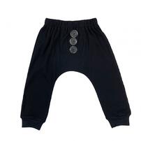 ローリーズファームベビー ワッフルロングパンツ(ブラック×90cm) ベビーザらス限定