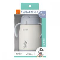 ラクマグ ステンレス 漏れないストロー large ミッキー 340ml