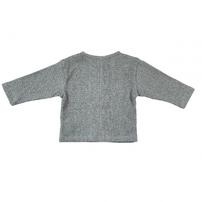 ローリーズファームベビー 楊柳ロングスリーブTシャツ (グレー×80cm) ベビーザらス限定