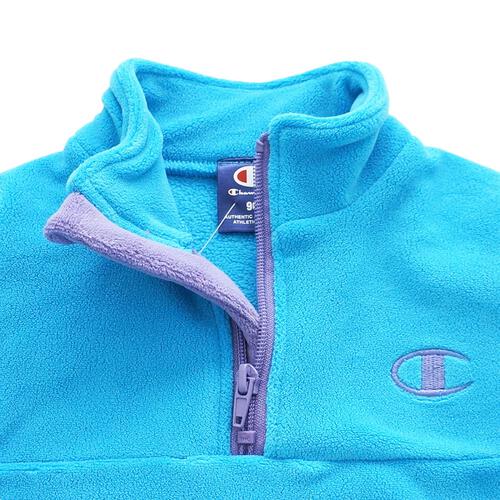 【Champion】長袖プルオーバー ブルー×110cm ベビーザらス限定