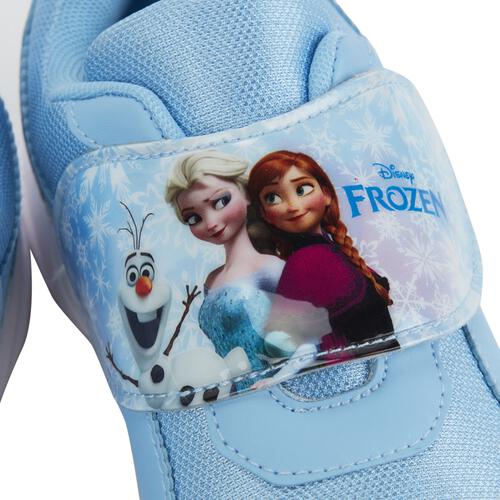 Disney ディズニー ベルトスニーカー アナと雪の女王 ブルー&times;17.0cm