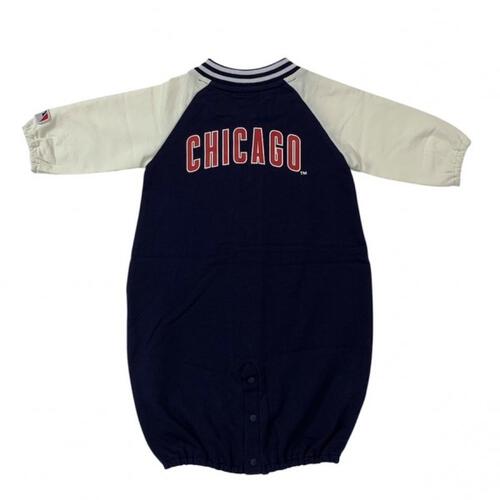 MLB スタジャン風ドレスオール  カブス ネイビー×50-70cm ベビーザらス限定