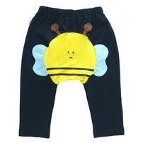 オシリハッピーモンキーパンツ みつばち ネイビー×90cm ベビー服 ベビーウェア ボトムス 赤ちゃん 男の子 女の子 ユニセックス 子供服 保育園 幼稚園