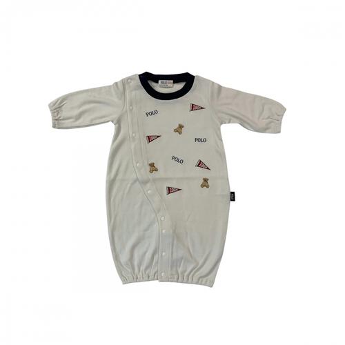 POLO BCS 前総刺繍ドレスオール ナチュラル&times;50-70cm ベビーザらス限定