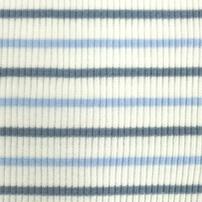 半袖シャツ肌着 2枚組 リブボーダー グレー&times;90cm ベビーザらス限定