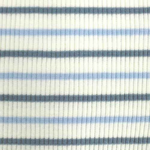 半袖シャツ肌着 2枚組 リブボーダー グレー&times;90cm ベビーザらス限定