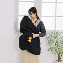 Disney ディズニー 抱っこ紐ケープ 中綿 ポンポン付き プー ベビーザらス限定