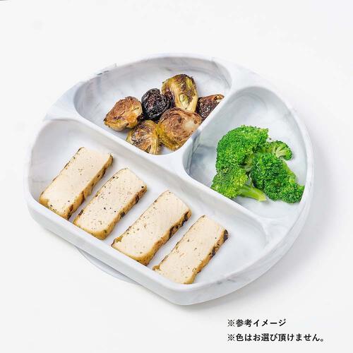 バンキンス 吸盤付きシリコンディッシュ【色ランダム】