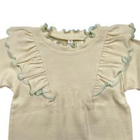 sophitica リブテレコ メローデイリートップス オフホワイト×95cm