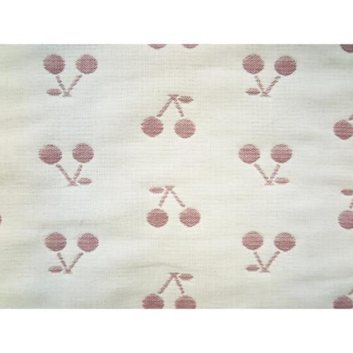 6重織ガーゼハンカチ 3枚組 チェリー柄 ベビーザらス限定