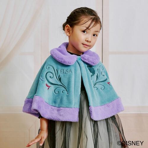 【Sophitica × tsumashi1118さん】Disney ボアポンチョ エルサ グリーン Sサイズ