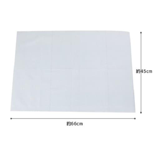 大判サイズで使いやすい！45×66cm 使い捨ておむつ替えシート 50枚入り