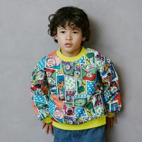 【Sophitica × tsumashi1118さん】Disney トイ・ストーリー 裏毛トレーナー イエロー×110cm ベビーザらス限定 クリスマスプレゼント