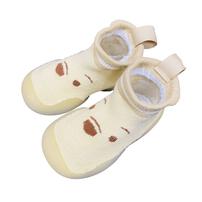 ディズニー ソックスシューズ くまのプーさん(ベージュ×12.5cm)