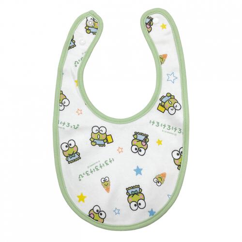 SANRIO サンリオ アップリケ付きスタイ2枚組 ケロッピ(グリーン×フリー) ベビーザらス限定