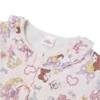 ディズニー 前開き長袖パジャマ フェミニン プリンセス ピンク×100cm ベビーザらス限定