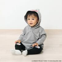 ドラクエベビー＆キッズ レギンス付きボディスーツ メタルスライム(グレー×約80cm) ベビーザらス限定